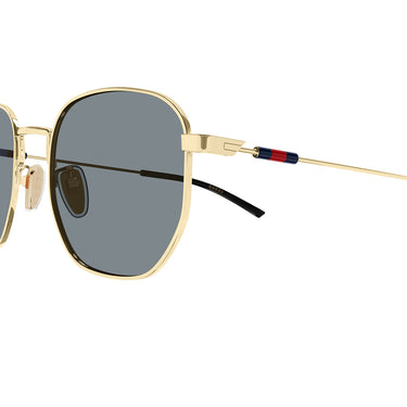 Gucci Occhiali da Sole GG2095S 003 Oro Grigio Uomo 3