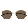 Gucci Occhiali da Sole GG2095S 004 Oro/Marrone Uomo 