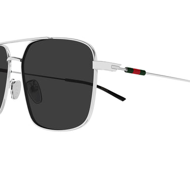 Gucci Occhiali da Sole GG2096SA 001 Argento Grigio Scuro Uomo 3