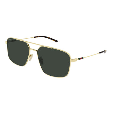 Gucci Occhiali da Sole GG2096SA 002 Oro Verde Uomo 2