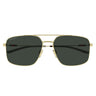 Gucci Occhiali da Sole GG2096SA 002 Oro Verde Uomo 
