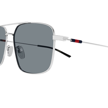 Gucci Occhiali da Sole GG2096SA 003 Argento Grigio Uomo 3
