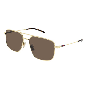 Gucci Occhiali da Sole GG2096SA 004 Oro Marrone Uomo 2