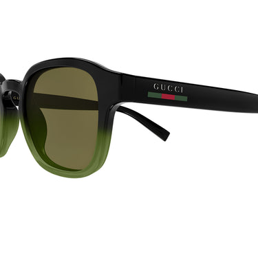Gucci Gafas de Sol GG2106S 003 Negro/Verde Hombre
