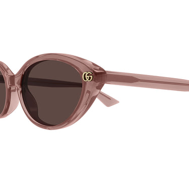 Gucci Occhiali da Sole GG2110S 004 Rosa Marrone Donna 3