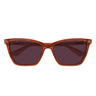 Gucci Occhiali da Sole GG2111S 004 Arancione Rosso Donna 