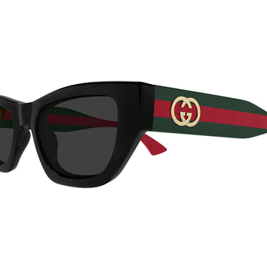 Gucci Occhiali da Sole GG2116S 001 Nero Verde/Grigio Donna 2