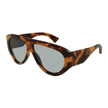 Gucci Occhiali da Sole GG2128S 003 Marrone Scuro/Verde Donna 2