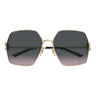 Gucci Occhiali da Sole GG2163S 002 Oro Grigio Sfumato Donna 