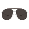 Gucci Occhiali da Sole GG2165S 010 Argento Grigio Donna 