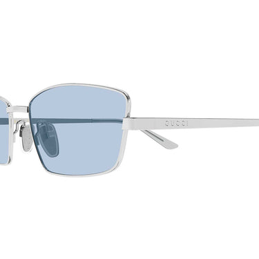 Gucci Occhiali da Sole GG2177S 006 Argento/Azzurro Donna 3