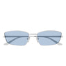 Gucci Occhiali da Sole GG2177S 006 Argento/Azzurro Donna