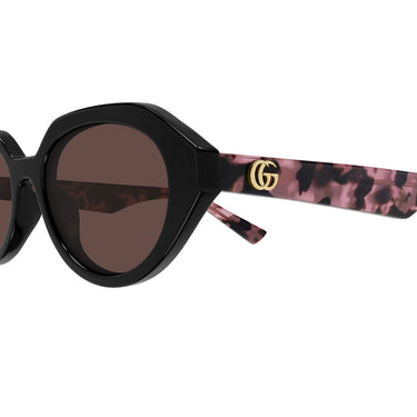 Gucci Occhiali da Sole GG2178S 003 Nero Rosa Viola Donna 3