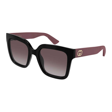 Gucci Occhiali da Sole GG2190S 003 Nero Burgundy/Rosso Donna 2