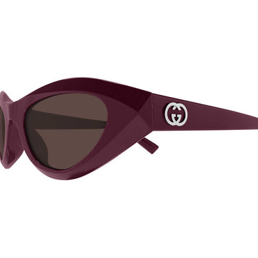 Gucci Occhiali da Sole GG2201S 004 Burgundy/Viola Donna 3