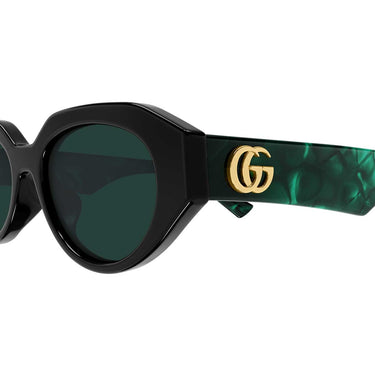 Gucci Occhiali da Sole GG2206SA 003 Nero Verde/Verde Donna 3