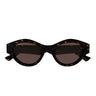 Gucci Occhiali da Sole GG2207S 002 Marrone/Marrone Donna