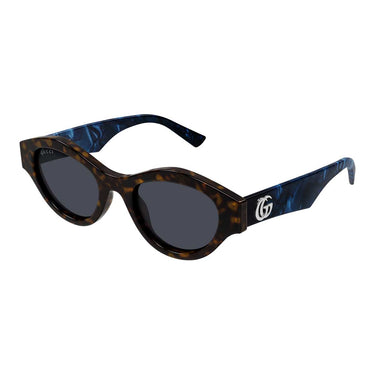 Gucci Occhiali da Sole GG2207S 005 Marrone Blu/Blu Donna 2
