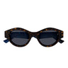 Gucci Occhiali da Sole GG2207S 005 Marrone Blu/Blu Donna