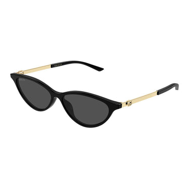 Gucci Occhiali da Sole GG2211S 001 Oro Nero/Grigio Scuro Donna 2
