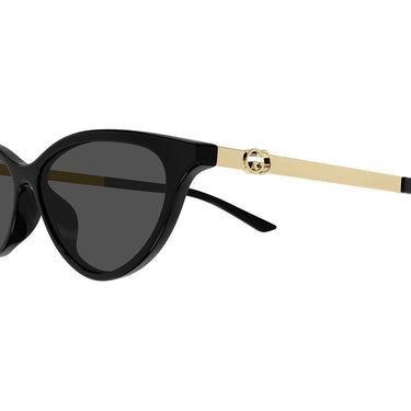 Gucci Occhiali da Sole GG2211S 001 Oro Nero/Grigio Scuro Donna 3