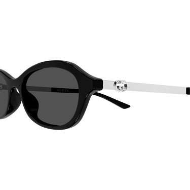 Gucci Occhiali da Sole GG2212S 002 Nero Argento/Grigio Donna 3