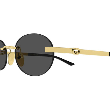 Gucci Occhiali da Sole GG2214S 001 Oro/Grigio Donna 3