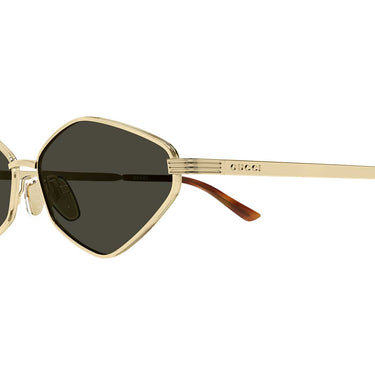 Gucci Occhiali da Sole GG2222S 002 Oro/Marrone Donna 3