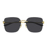 Gucci Occhiali da Sole GG2229SA 001 Oro/Grigio Donna