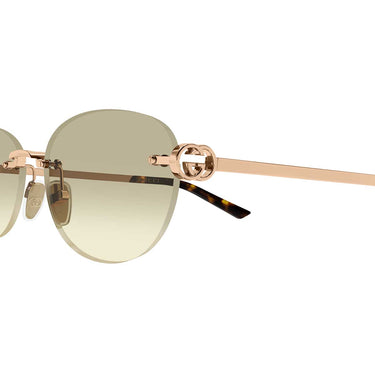 Gucci Occhiali da Sole GG2230SA 004 Oro/Marrone Donna 3