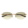 Gucci Occhiali da Sole GG2230SA 004 Oro/Marrone Donna