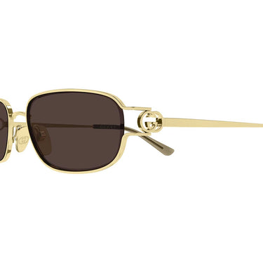 Gucci Occhiali da Sole GG2232S 002 Oro/Marrone Donna 3