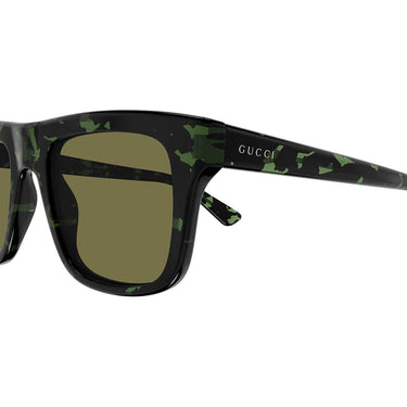 Gucci Occhiali da Sole GG2242S 003 Marrone/Verde Uomo 3