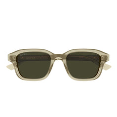 Gucci Occhiali da Sole GG2247S 004 Beige/Verde Uomo