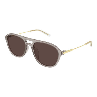 Gucci Occhiali da Sole GG2254SK 003 Grigio Oro/Marrone Uomo 2