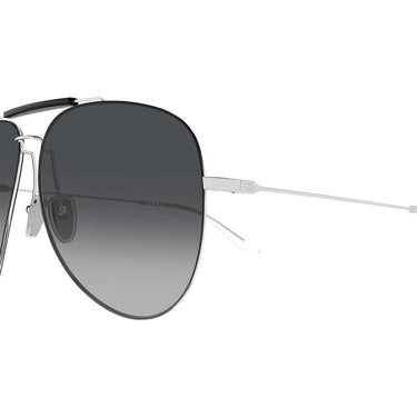 Gucci Occhiali da Sole GG2255S 002 Argento/Grigio Uomo 3
