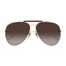 Gucci Occhiali da Sole GG2255S 003 Oro/Marrone Uomo