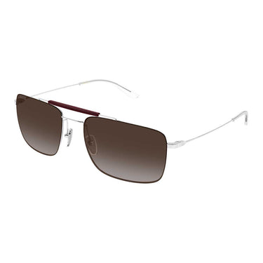 Gucci Occhiali da Sole GG2256SA 004 Argento/Marrone Uomo 2