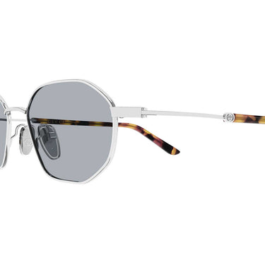 Gucci Occhiali da Sole GG2257S 004 Argento Marrone/Grigio Unisex 3