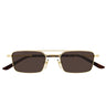 Gucci Occhiali da Sole GG2258S 002 Oro Marrone/Marrone Unisex