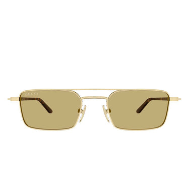 Gucci Occhiali da Sole GG2258S 003 Oro Marrone/Marrone Unisex 4