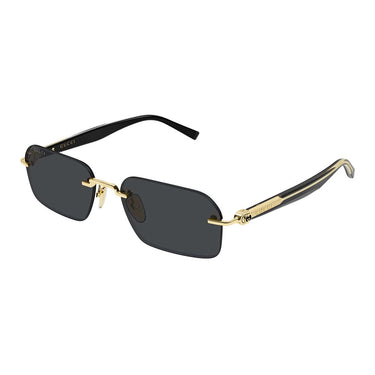 Gucci Occhiali da Sole GG2259S 001 Oro Nero/Grigio Uomo 2