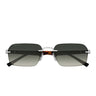 Gucci Occhiali da Sole GG2259S 003 Argento Nero/Grigio Uomo