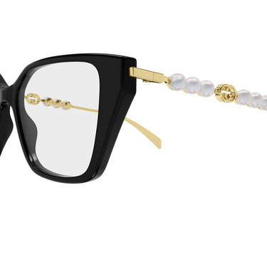Gucci Brillen GG1969O 001 GoldSchwarz Transparent Damen 3