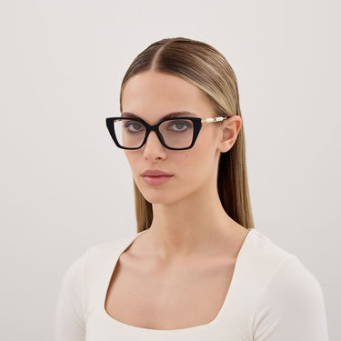 Gucci Brillen GG1969O 001 GoldSchwarz Transparent Damen 4