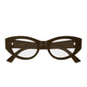 Gucci Occhiali da Vista GG2041O 003 Marrone Scuro Trasparente Donna 