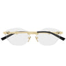 Gucci Occhiali da Vista GG2050O 002 Oro Trasparente Donna 