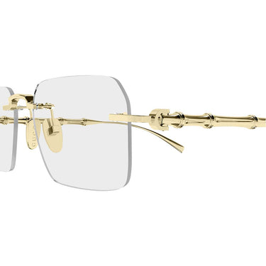 Gucci Occhiali da Vista GG2154O 002 Oro/Trasparente Uomo 4