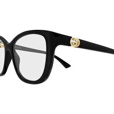 Gucci Occhiali da Vista GG2195O 001 Nero/Trasparente Donna 3