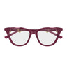 Gucci Occhiali da Vista GG2218O 007 Burgundy/Trasparente Donna